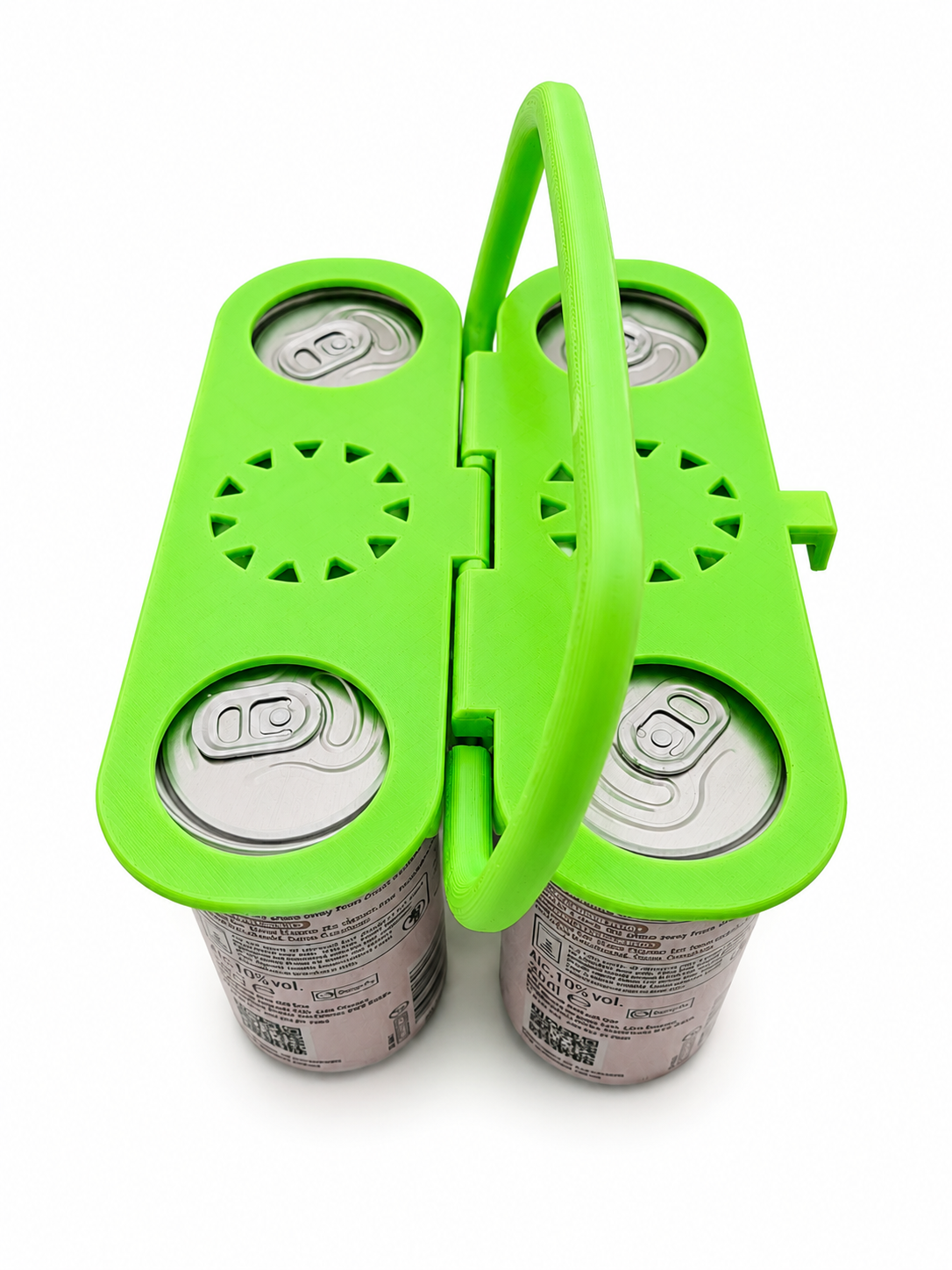 Can-Go Slice™ – Foldable Slim Can 6 Pack Holder