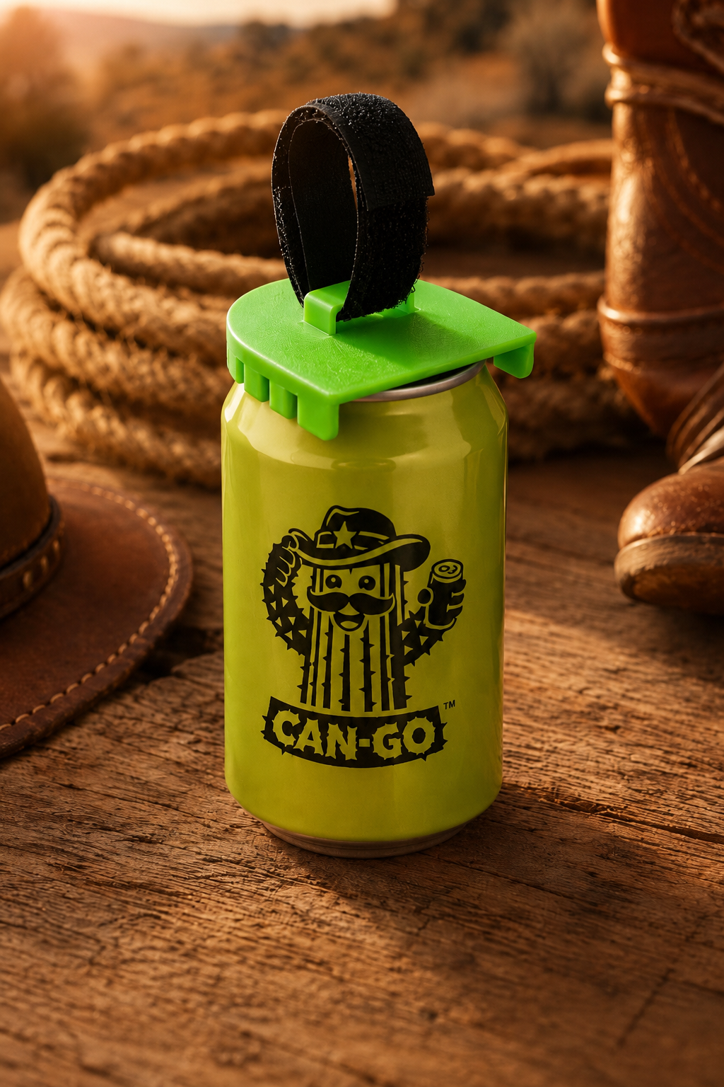Can-Go Holster™ – Universal Strap-On Can Holder